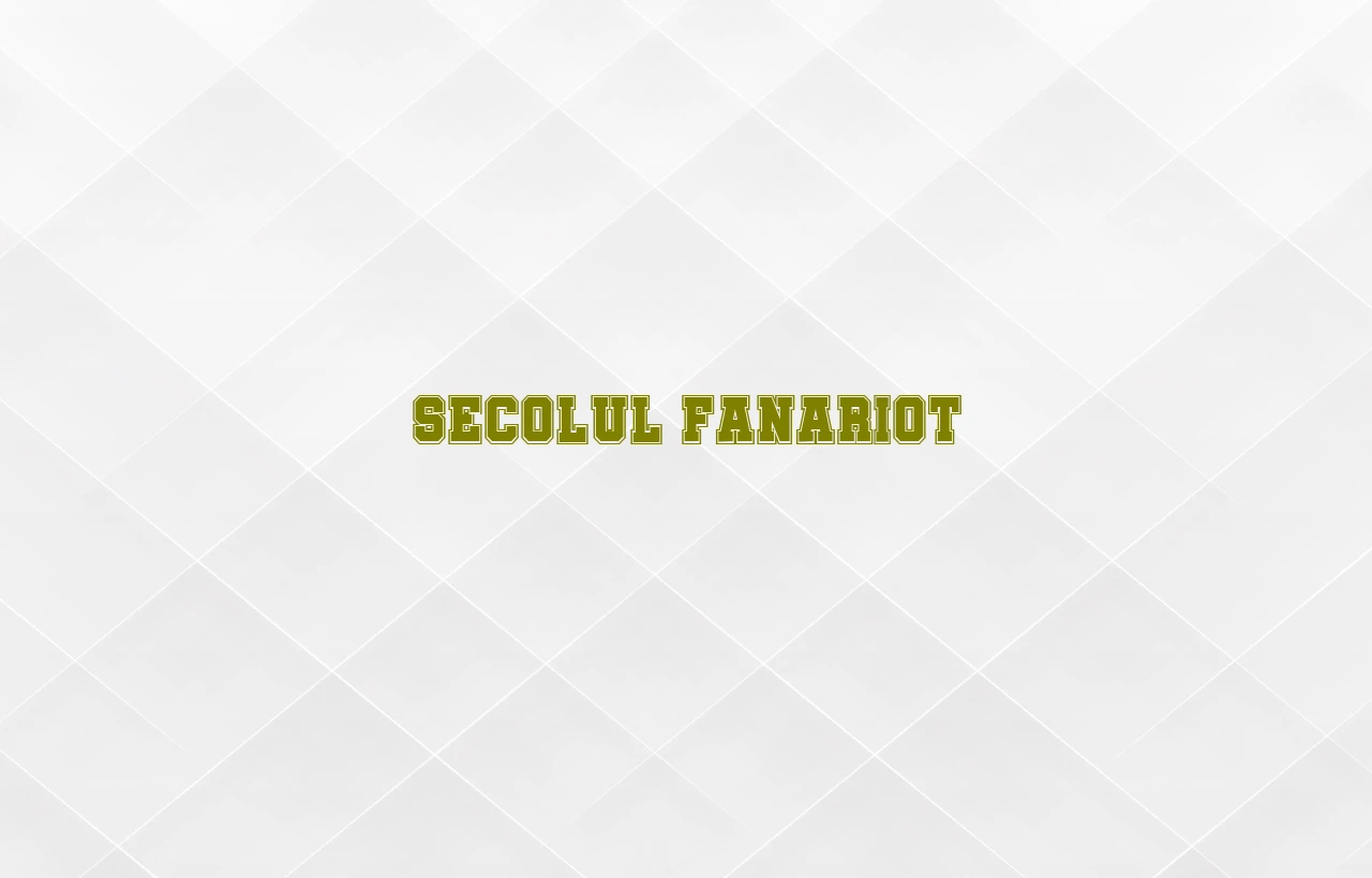 secolul fanariot
