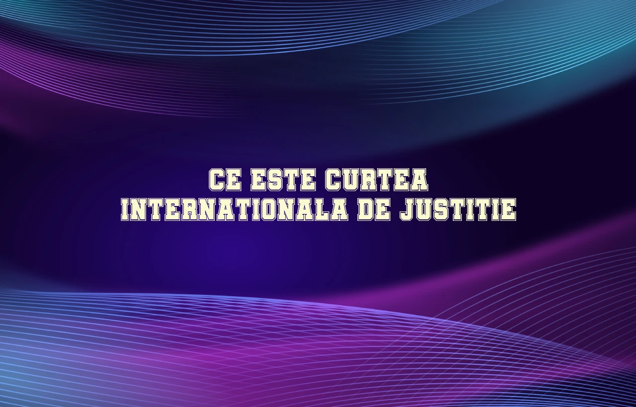 curtea internationala de justitie