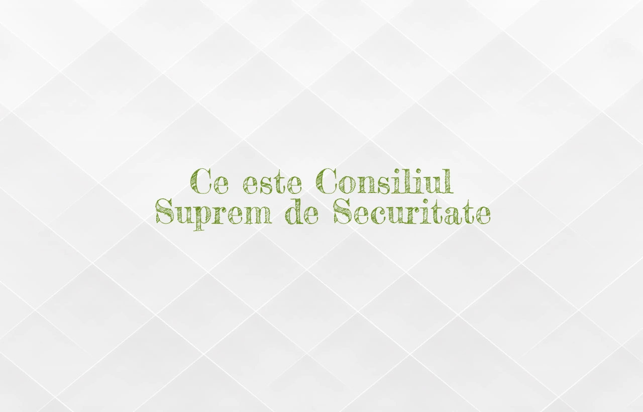 consiliul suprem de securitate