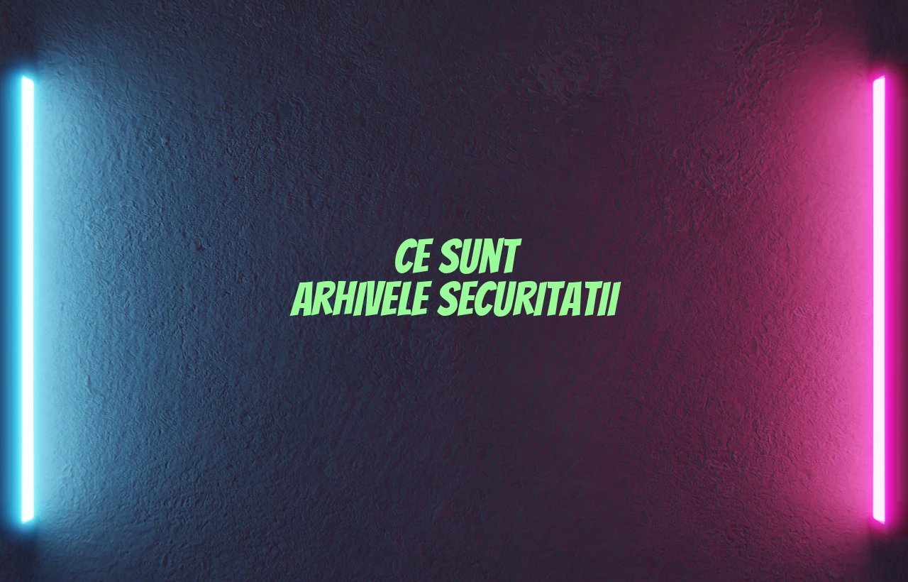 arhivele securitatii